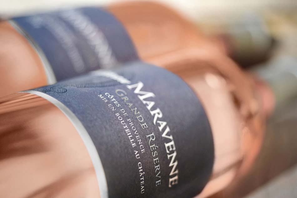 Vins rosés bio du Château Maravenne