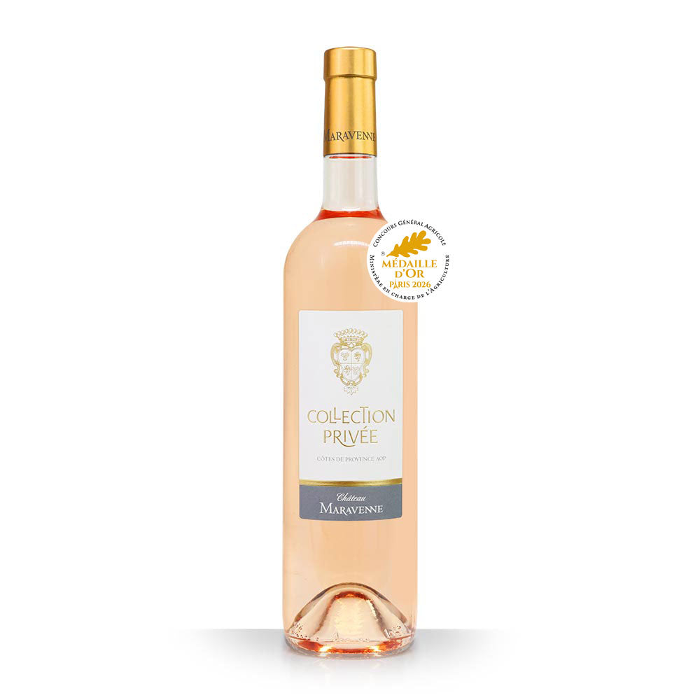 Cuvée Collection Privée rosé 75 cl Château MARAVENNE Médaille d'or au Concours général Agricole de Paris 2026