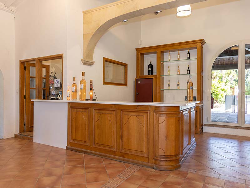 espace dédié à la dégustation