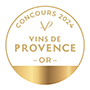 Concours des vins de Provence : Médailles d’Or
