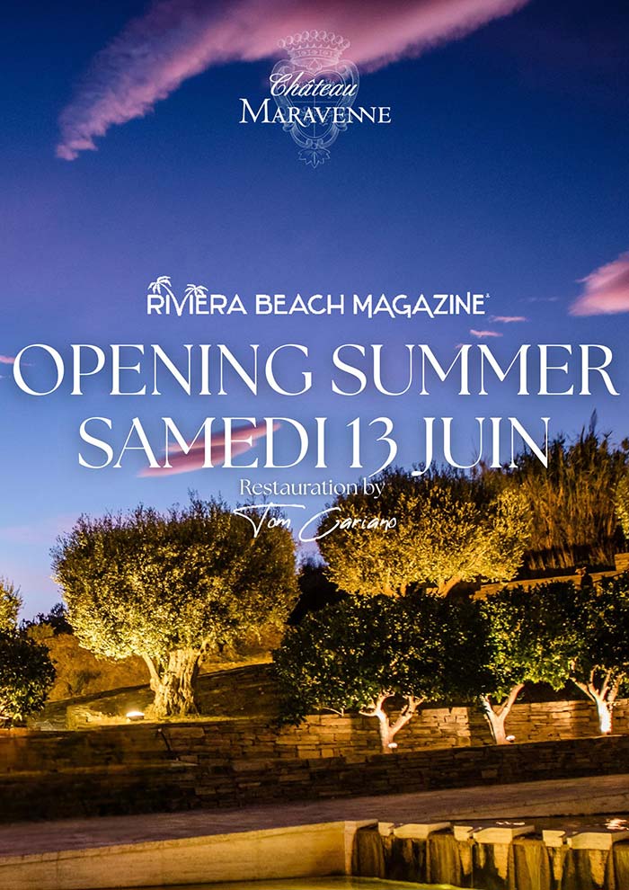 Soirée Riviera Beach au Château Maravenne avec concerts, performances artistiques et dégustation de vins dans le Var